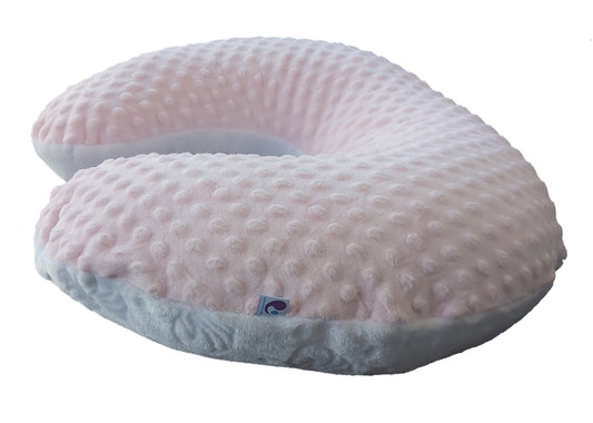 Almohada Multifuncional Color Rosa, 1. Lactancia, 2. Alimentación Con Biberón 3. Previene Reflujo Gastro Esofágico 4. Apoyo Para Mantener Al Bebe Sentado 5. Soporte Para Estimular El Gateo